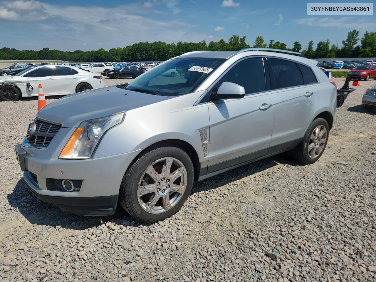 2010 Cadillac Srx Performance Collection VIN: 3GYFNBEY0AS543861 Lot: 58537966