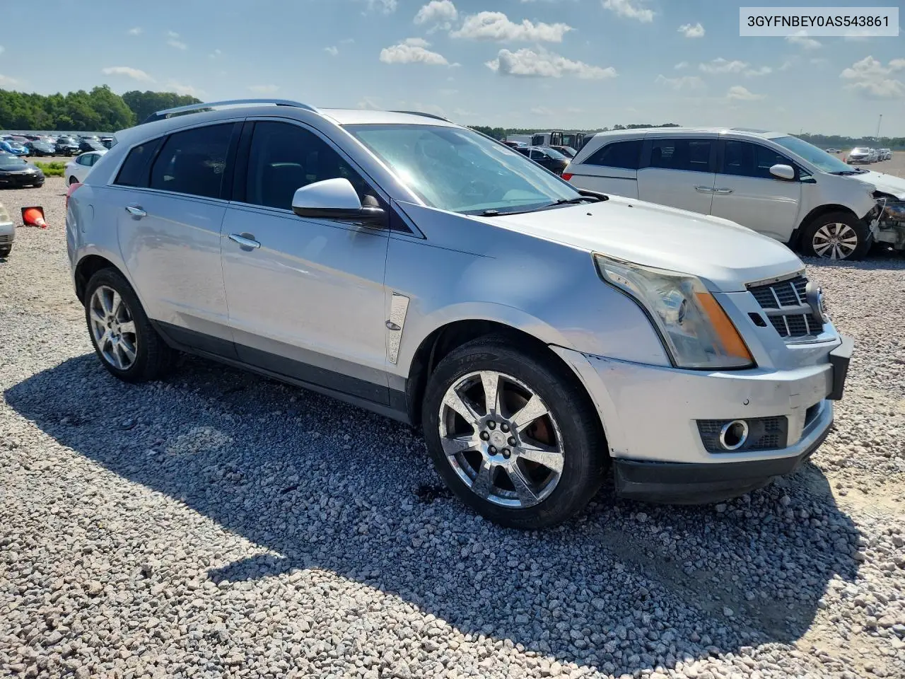 2010 Cadillac Srx Performance Collection VIN: 3GYFNBEY0AS543861 Lot: 58537966