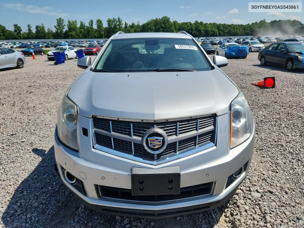 2010 Cadillac Srx Performance Collection VIN: 3GYFNBEY0AS543861 Lot: 58537966