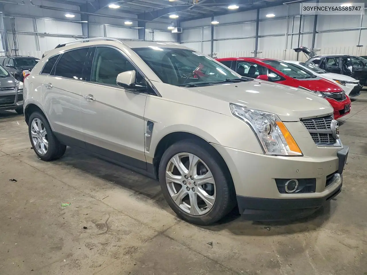 2010 Cadillac Srx Premium Collection VIN: 3GYFNCEY6AS585747 Lot: 59084686