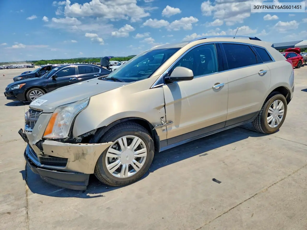 2010 Cadillac Srx Luxury Collection VIN: 3GYFNAEY6AS601451 Lot: 59884406