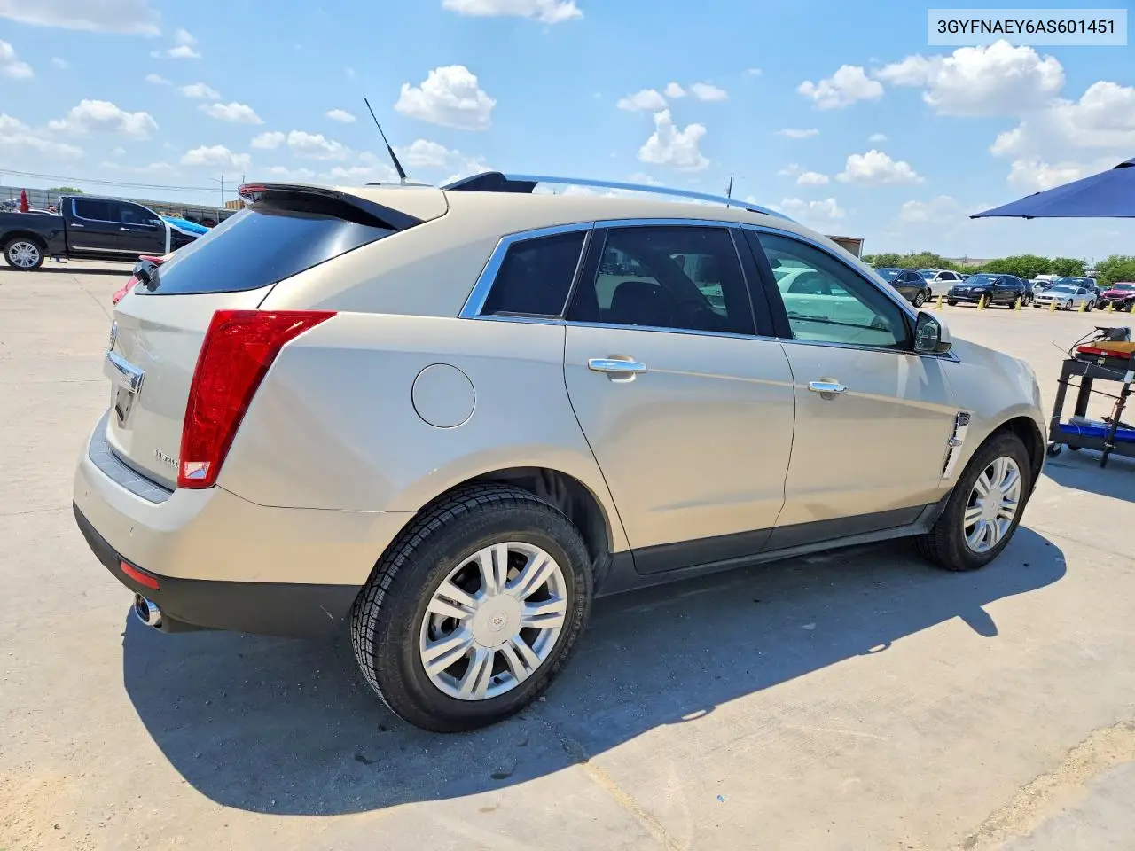 2010 Cadillac Srx Luxury Collection VIN: 3GYFNAEY6AS601451 Lot: 59884406