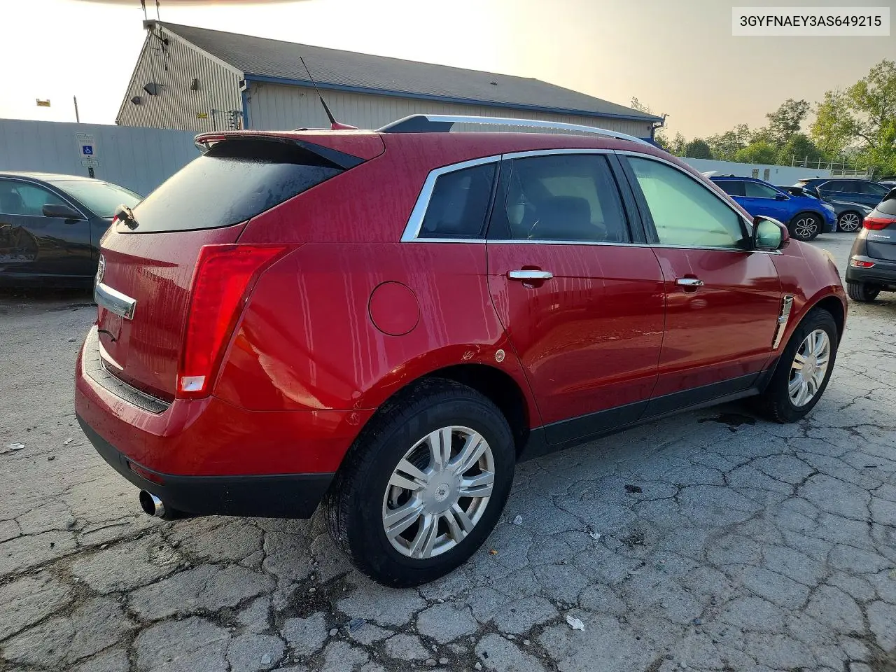 2010 Cadillac Srx Luxury Collection VIN: 3GYFNAEY3AS649215 Lot: 60018206