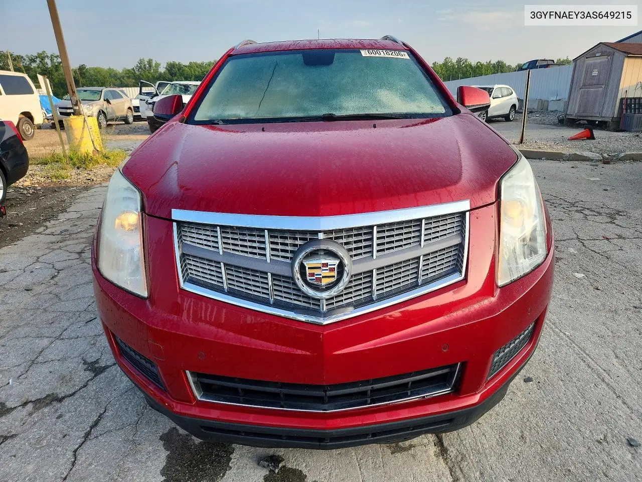 2010 Cadillac Srx Luxury Collection VIN: 3GYFNAEY3AS649215 Lot: 60018206