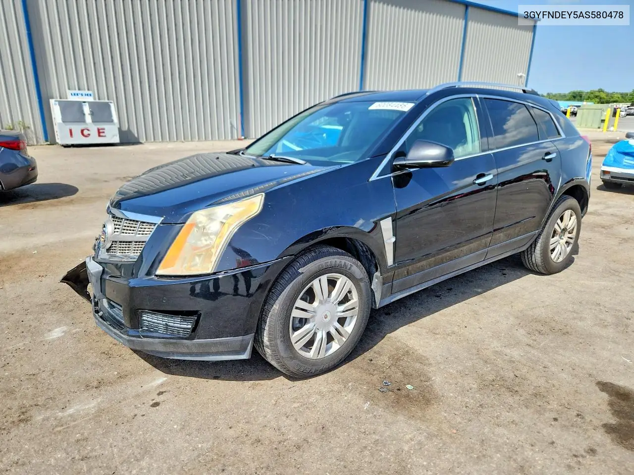 2010 Cadillac Srx Luxury Collection VIN: 3GYFNDEY5AS580478 Lot: 60084486