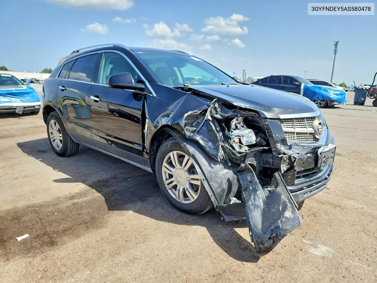 2010 Cadillac Srx Luxury Collection VIN: 3GYFNDEY5AS580478 Lot: 60084486