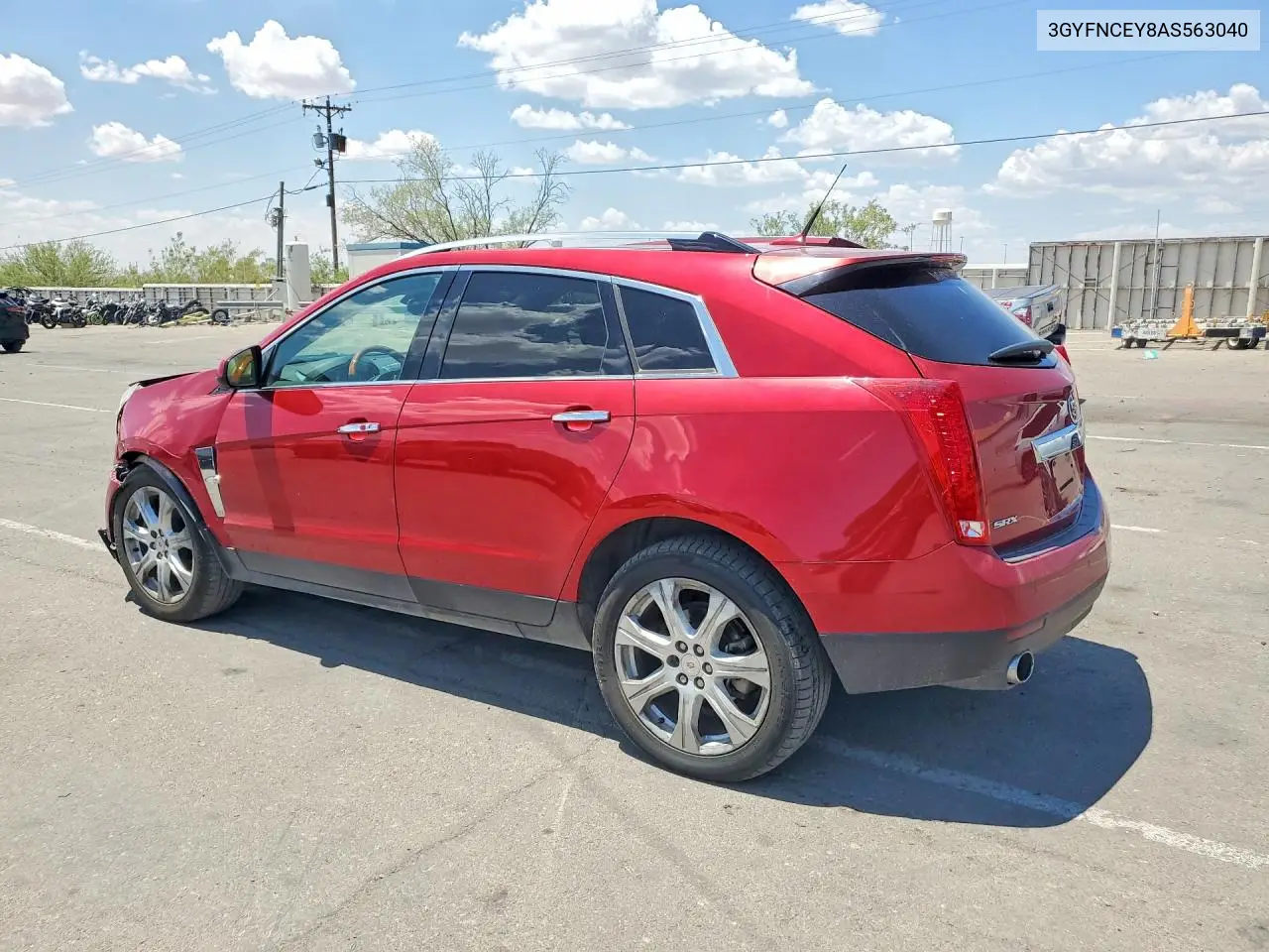 2010 Cadillac Srx Premium Collection VIN: 3GYFNCEY8AS563040 Lot: 60172076