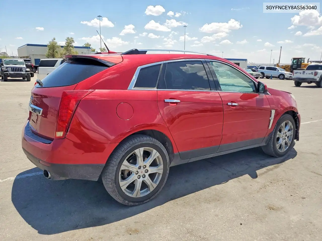 2010 Cadillac Srx Premium Collection VIN: 3GYFNCEY8AS563040 Lot: 60172076
