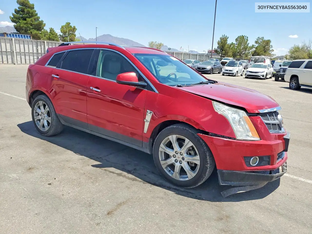 2010 Cadillac Srx Premium Collection VIN: 3GYFNCEY8AS563040 Lot: 60172076