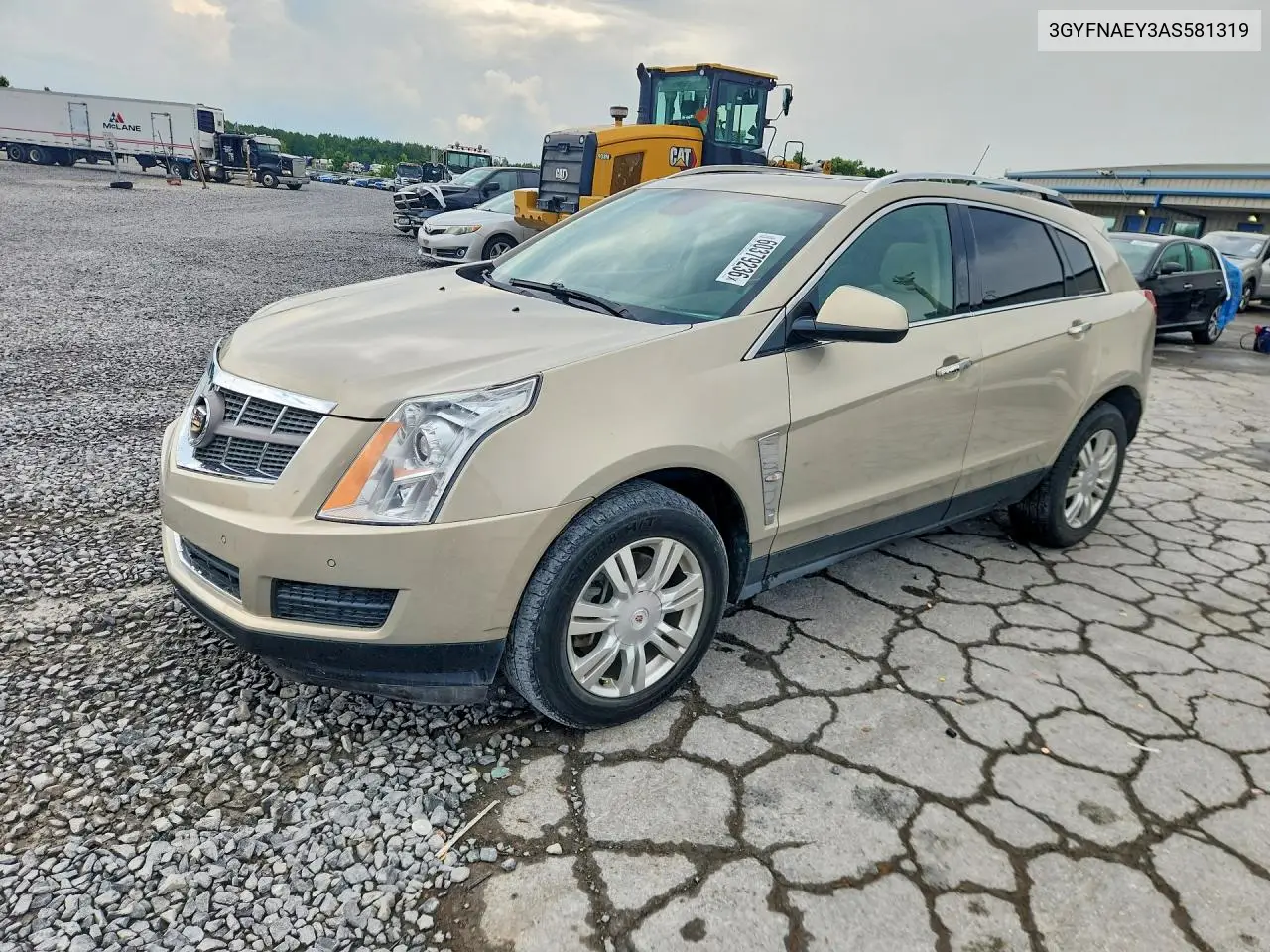 2010 Cadillac Srx Luxury Collection VIN: 3GYFNAEY3AS581319 Lot: 60379236