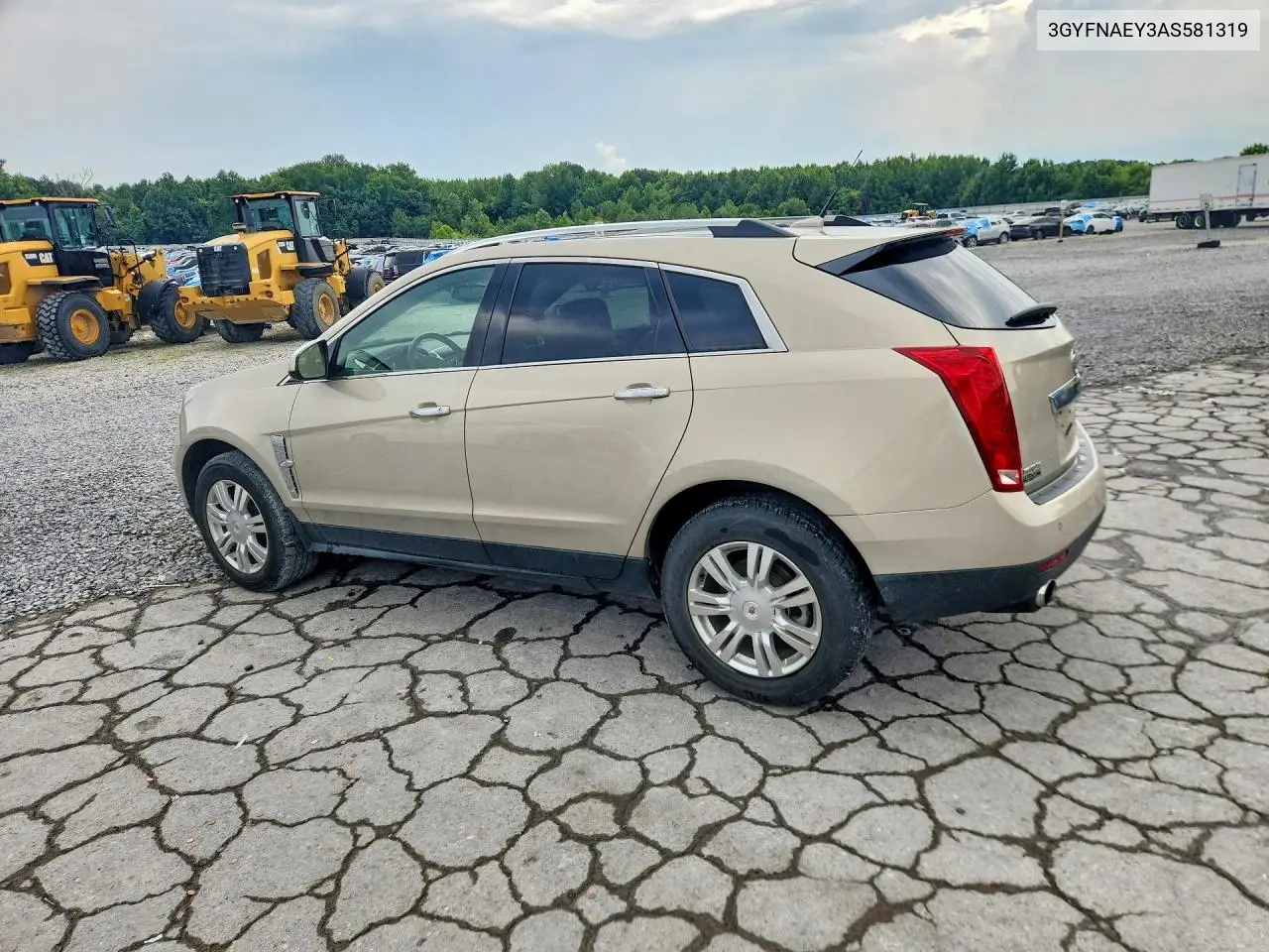 2010 Cadillac Srx Luxury Collection VIN: 3GYFNAEY3AS581319 Lot: 60379236