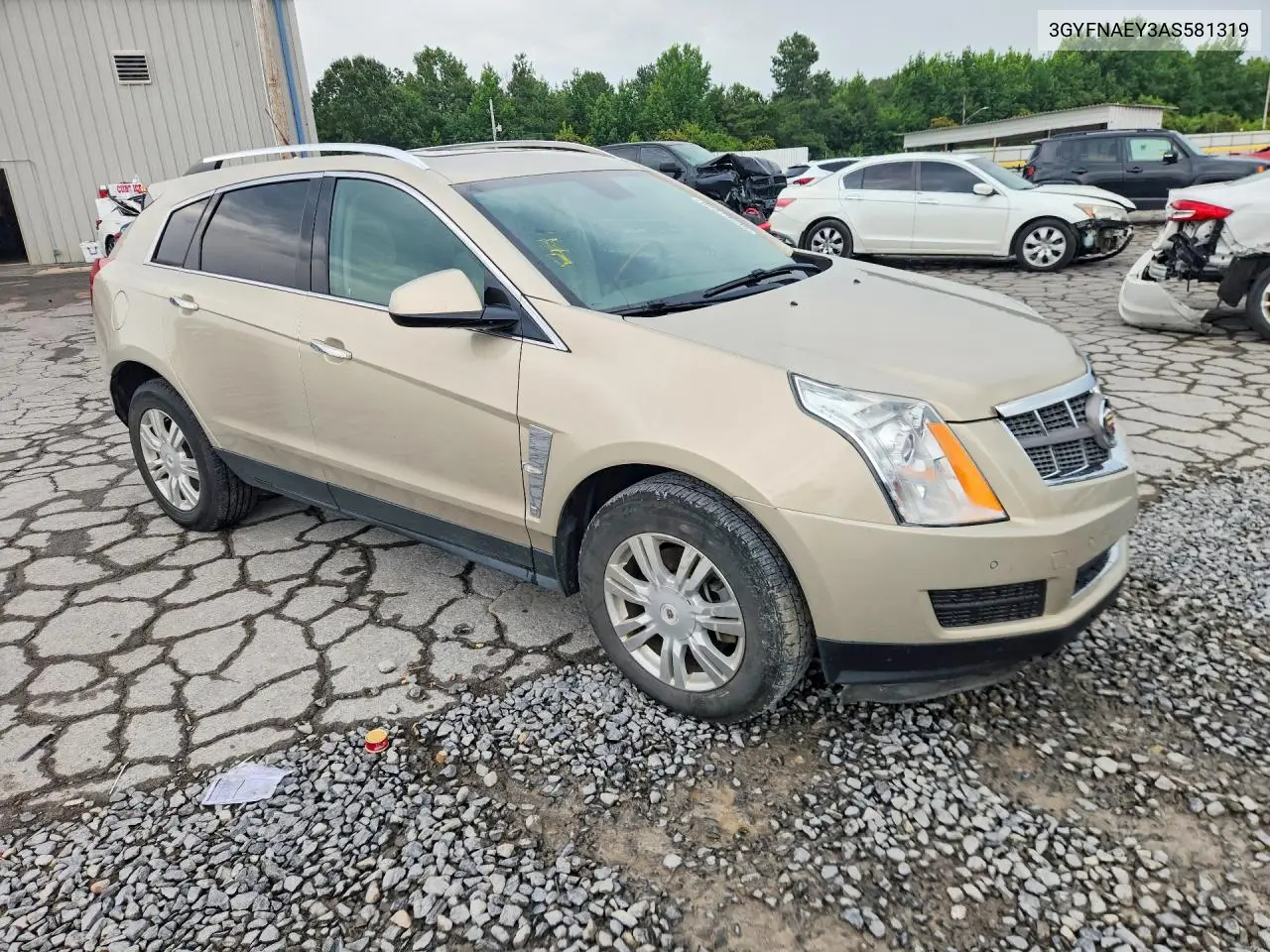 2010 Cadillac Srx Luxury Collection VIN: 3GYFNAEY3AS581319 Lot: 60379236