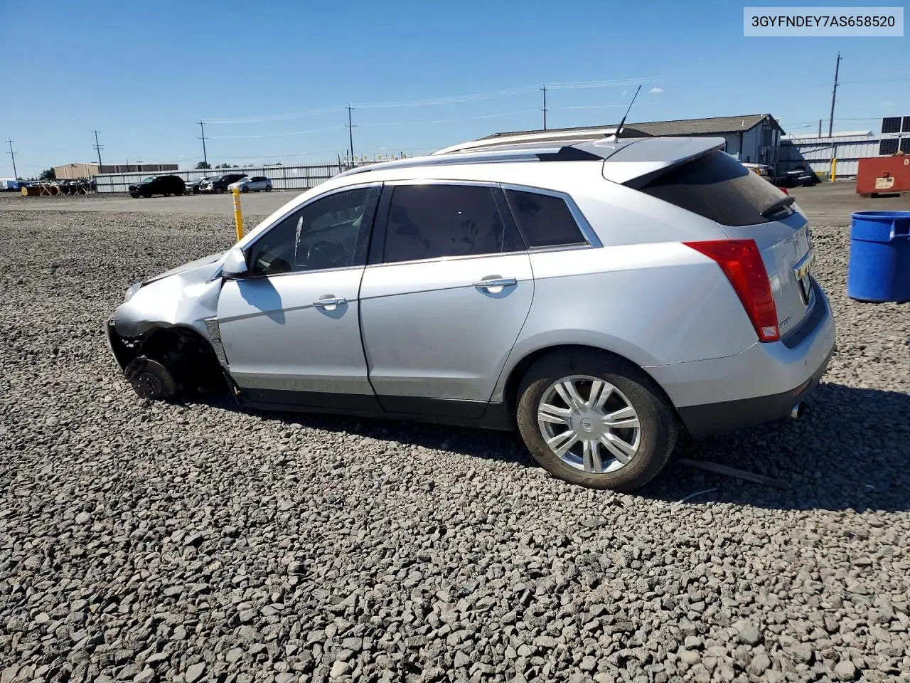 2010 Cadillac Srx Luxury Collection VIN: 3GYFNDEY7AS658520 Lot: 60670646