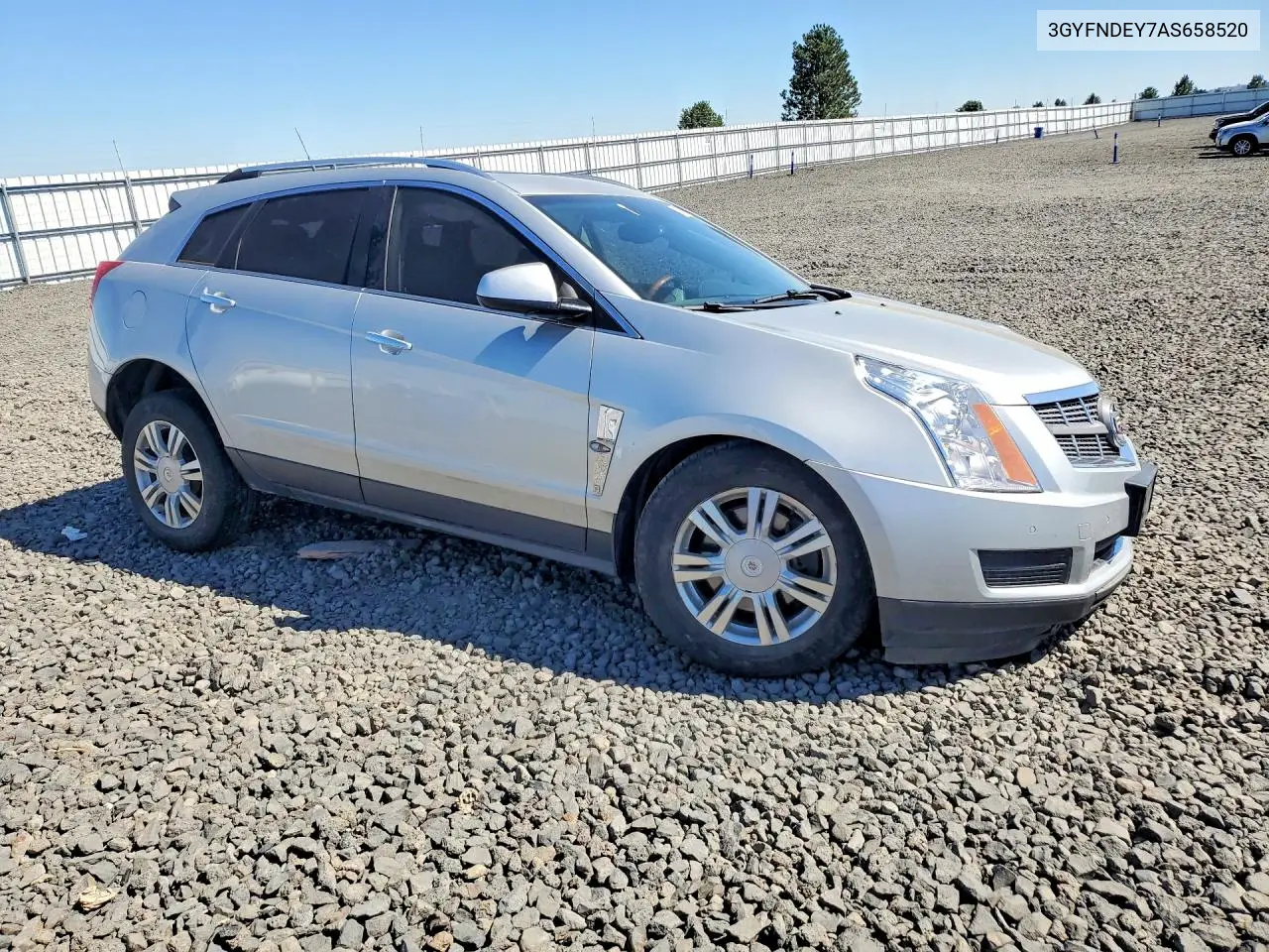 2010 Cadillac Srx Luxury Collection VIN: 3GYFNDEY7AS658520 Lot: 60670646