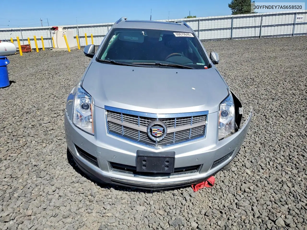 2010 Cadillac Srx Luxury Collection VIN: 3GYFNDEY7AS658520 Lot: 60670646