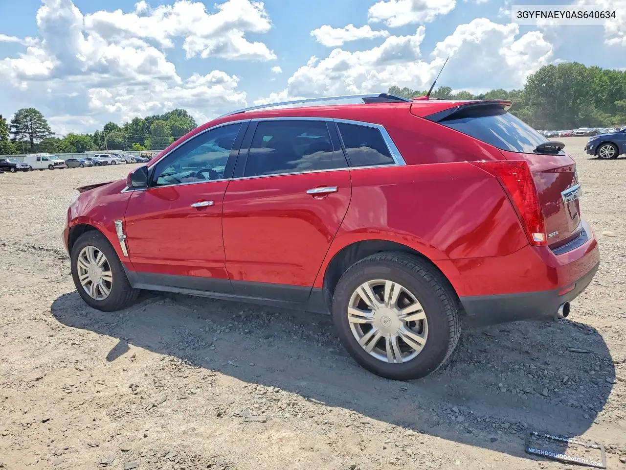 2010 Cadillac Srx Luxury Collection VIN: 3GYFNAEY0AS640634 Lot: 60797876