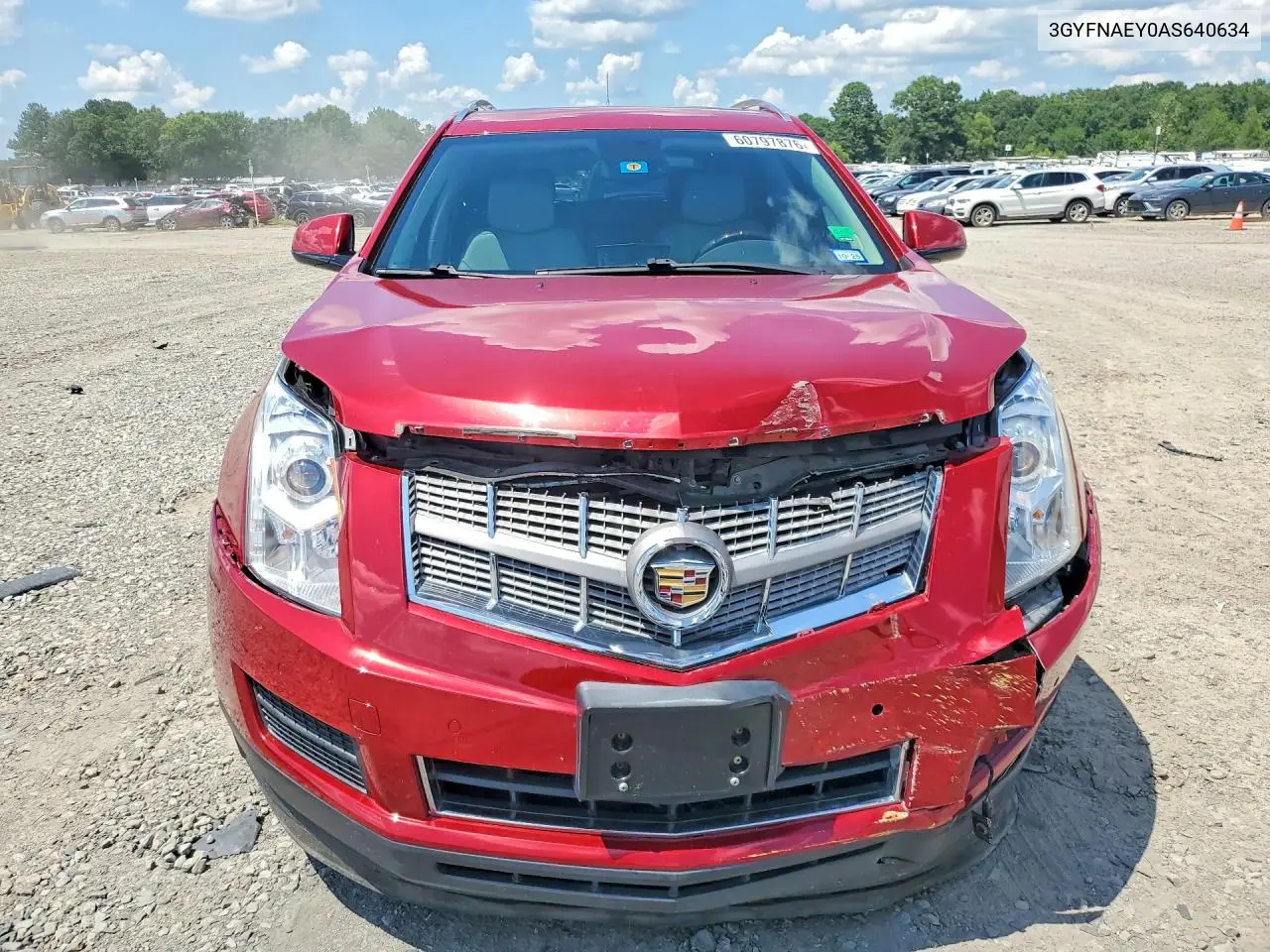 2010 Cadillac Srx Luxury Collection VIN: 3GYFNAEY0AS640634 Lot: 60797876