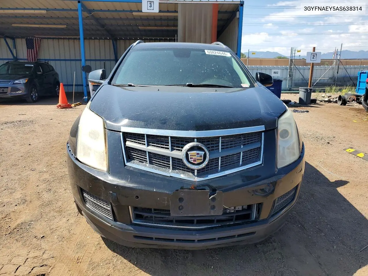 2010 Cadillac Srx Luxury Collection VIN: 3GYFNAEY5AS638314 Lot: 60824646