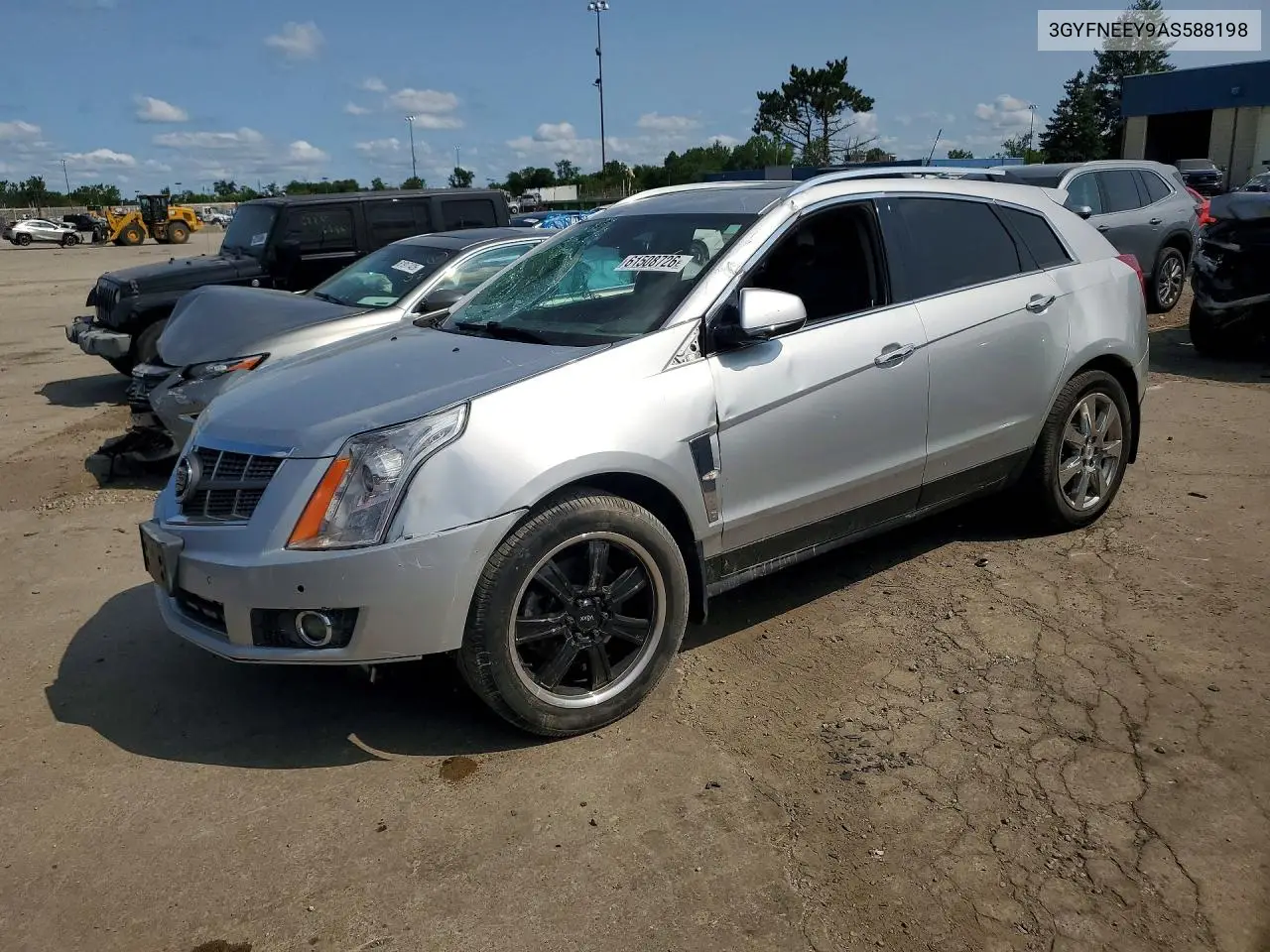 2010 Cadillac Srx Performance Collection VIN: 3GYFNEEY9AS588198 Lot: 61508726