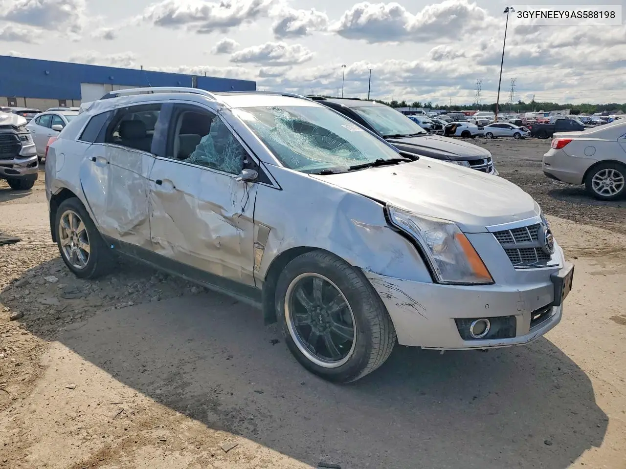 2010 Cadillac Srx Performance Collection VIN: 3GYFNEEY9AS588198 Lot: 61508726