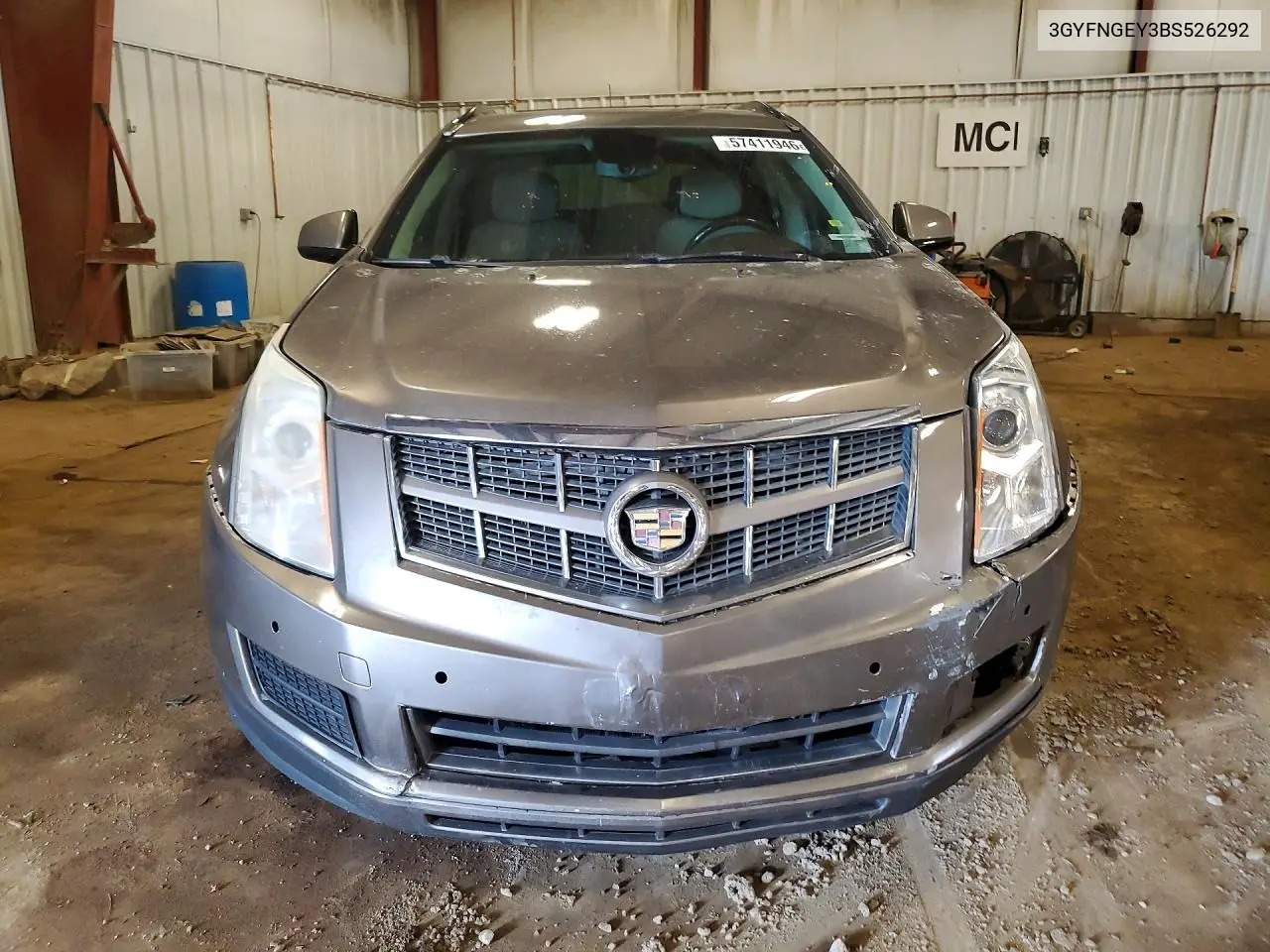 2011 Cadillac Srx VIN: 3GYFNGEY3BS526292 Lot: 57411946