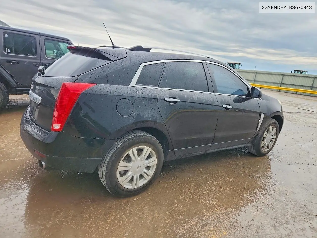 2011 Cadillac Srx Luxury Collection VIN: 3GYFNDEY1BS670843 Lot: 57688376