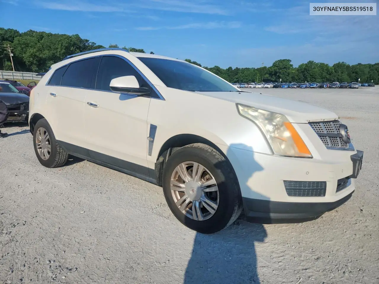 2011 Cadillac Srx Luxury Collection VIN: 3GYFNAEY5BS519518 Lot: 59358516