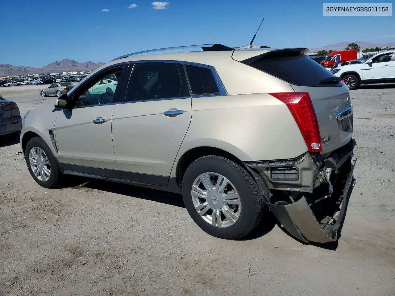 2011 Cadillac Srx Luxury Collection VIN: 3GYFNAEY5BS511158 Lot: 59579146