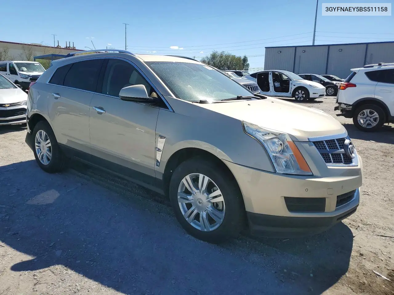 2011 Cadillac Srx Luxury Collection VIN: 3GYFNAEY5BS511158 Lot: 59579146