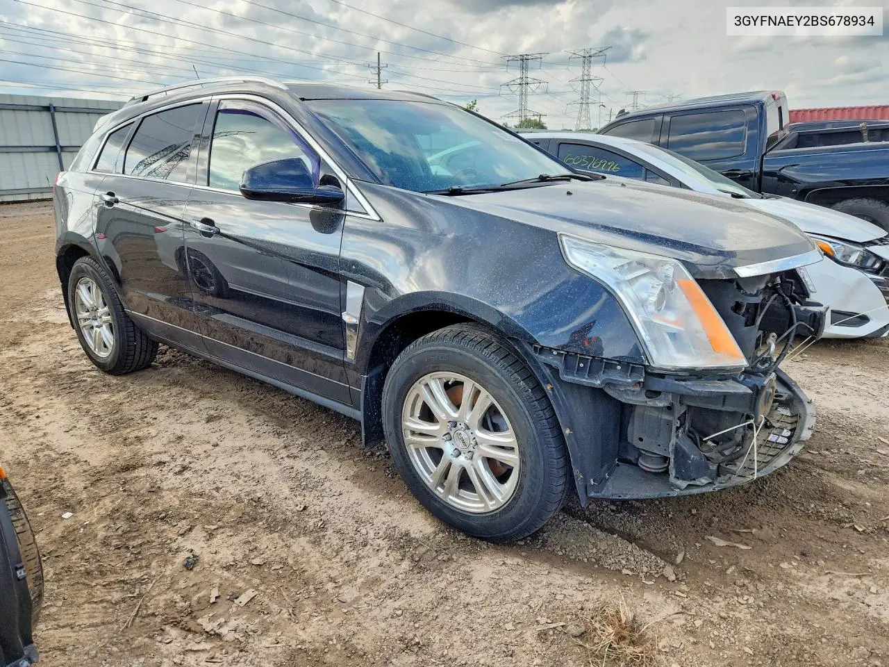2011 Cadillac Srx Luxury Collection VIN: 3GYFNAEY2BS678934 Lot: 60194026