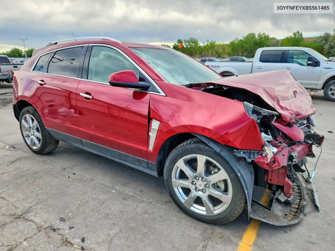 2011 Cadillac Srx Premium Collection VIN: 3GYFNFEYXBS561485 Lot: 60217016