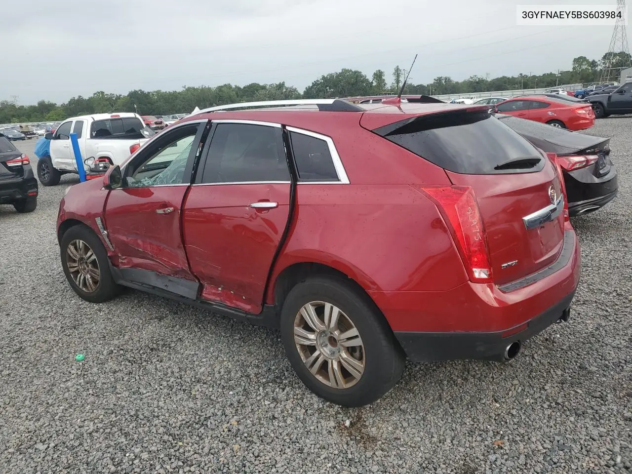 2011 Cadillac Srx Luxury Collection VIN: 3GYFNAEY5BS603984 Lot: 60598156