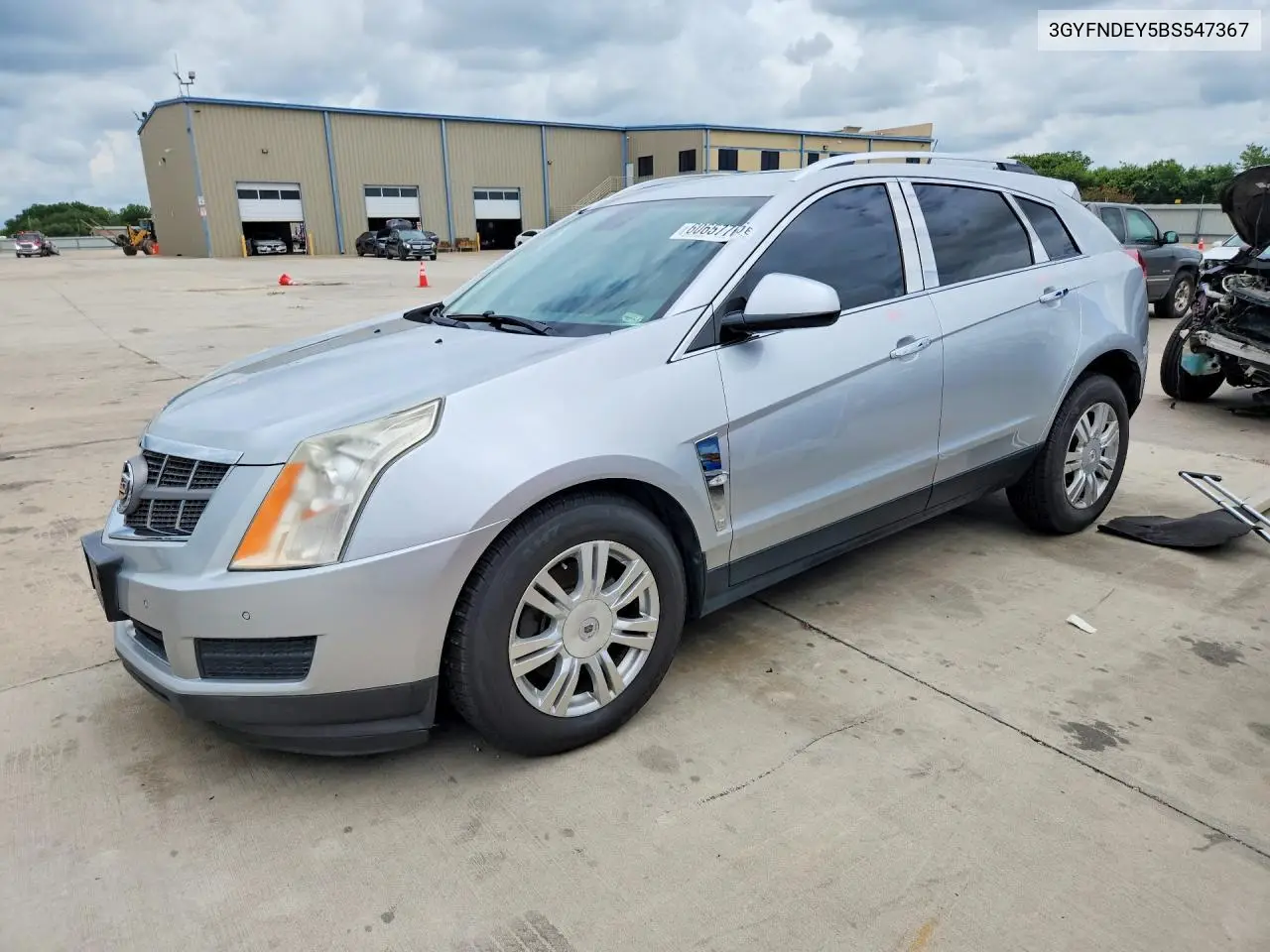 2011 Cadillac Srx Luxury Collection VIN: 3GYFNDEY5BS547367 Lot: 60657766