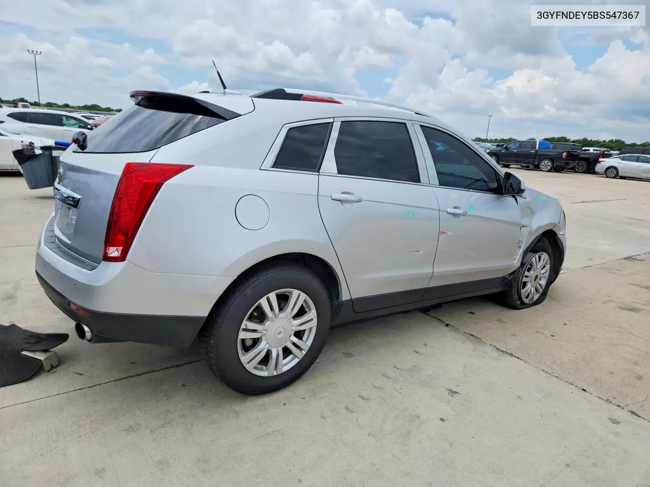 2011 Cadillac Srx Luxury Collection VIN: 3GYFNDEY5BS547367 Lot: 60657766