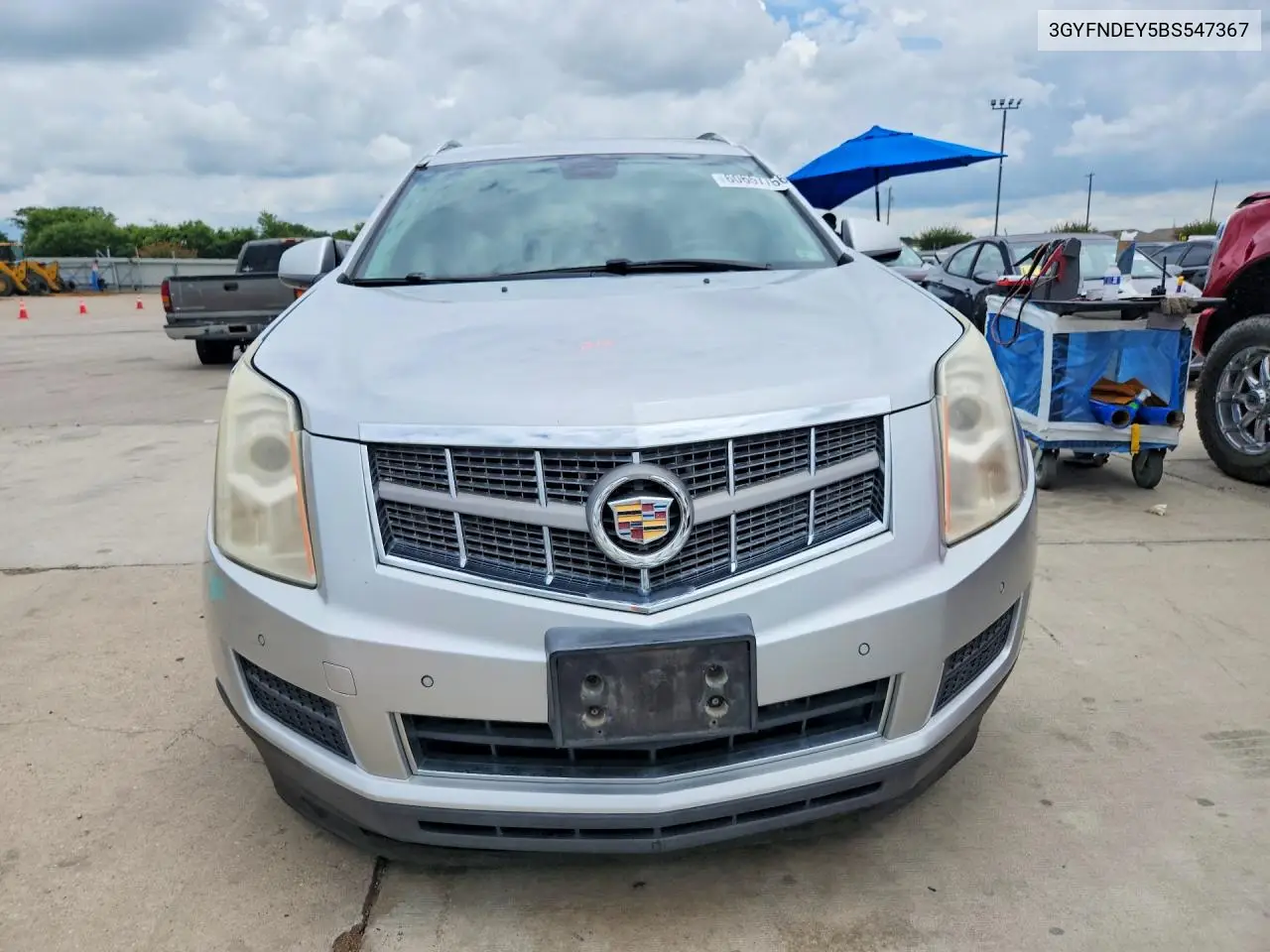 2011 Cadillac Srx Luxury Collection VIN: 3GYFNDEY5BS547367 Lot: 60657766