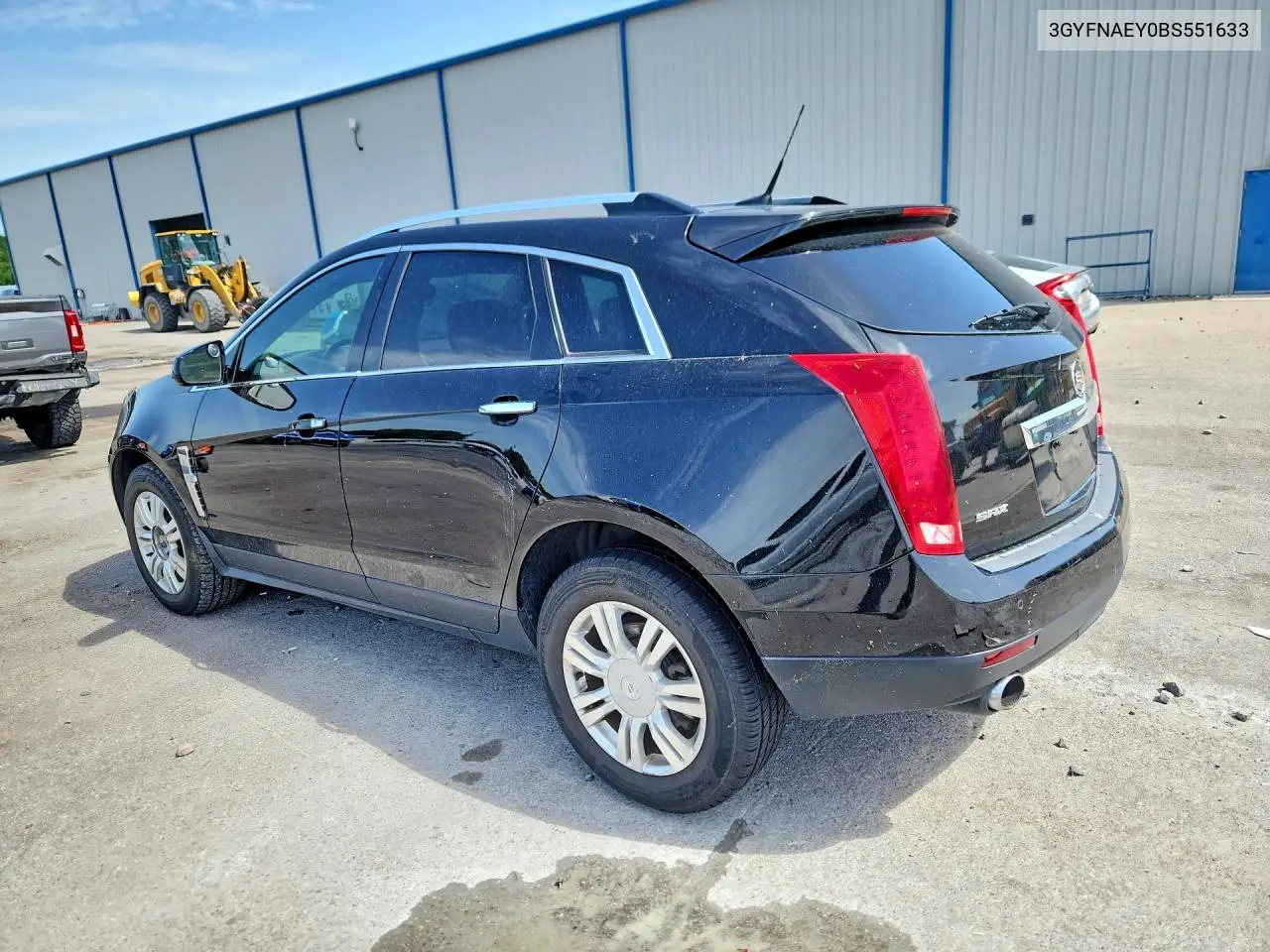 2011 Cadillac Srx Luxury Collection VIN: 3GYFNAEY0BS551633 Lot: 60828306