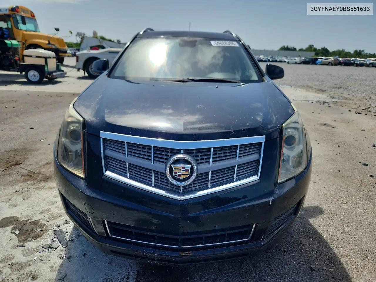 2011 Cadillac Srx Luxury Collection VIN: 3GYFNAEY0BS551633 Lot: 60828306