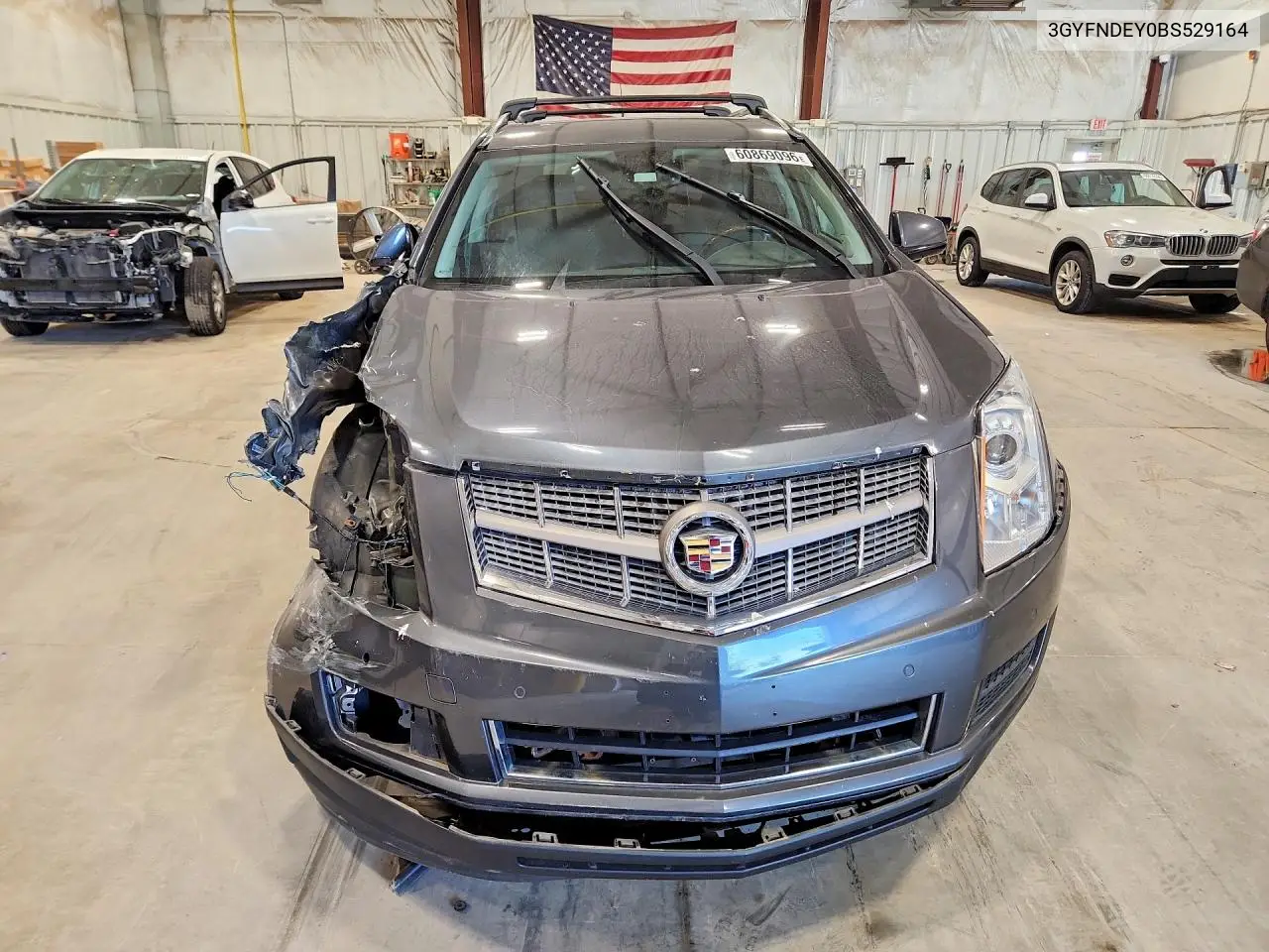 2011 Cadillac Srx Luxury Collection VIN: 3GYFNDEY0BS529164 Lot: 60869096