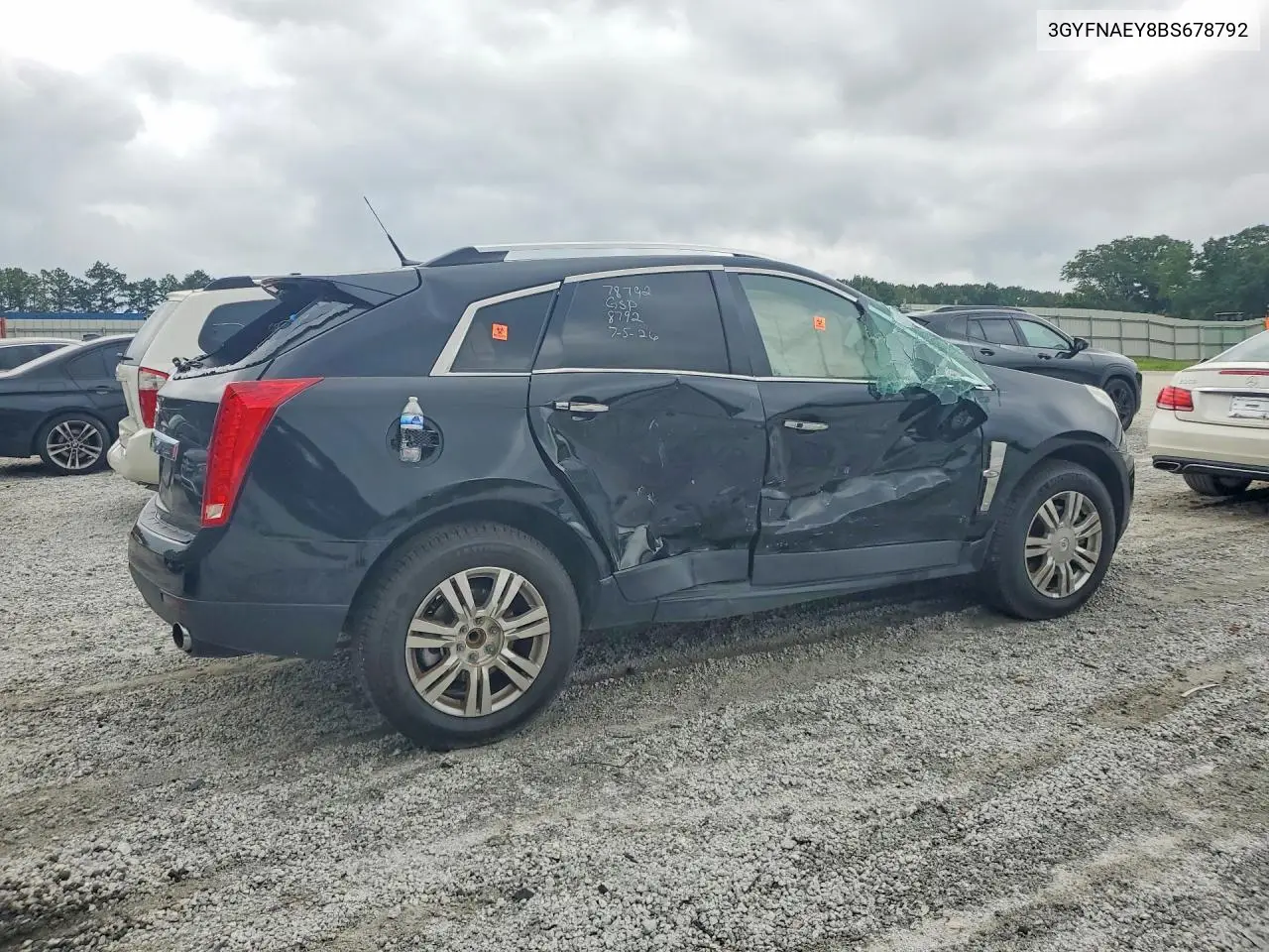 2011 Cadillac Srx Luxury Collection VIN: 3GYFNAEY8BS678792 Lot: 60890206