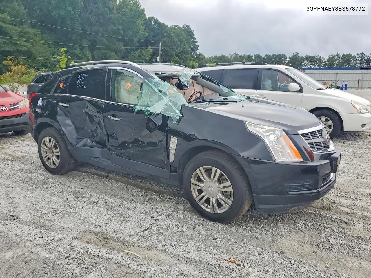 2011 Cadillac Srx Luxury Collection VIN: 3GYFNAEY8BS678792 Lot: 60890206