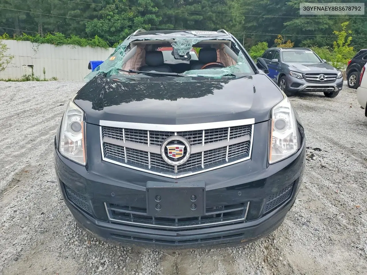 2011 Cadillac Srx Luxury Collection VIN: 3GYFNAEY8BS678792 Lot: 60890206