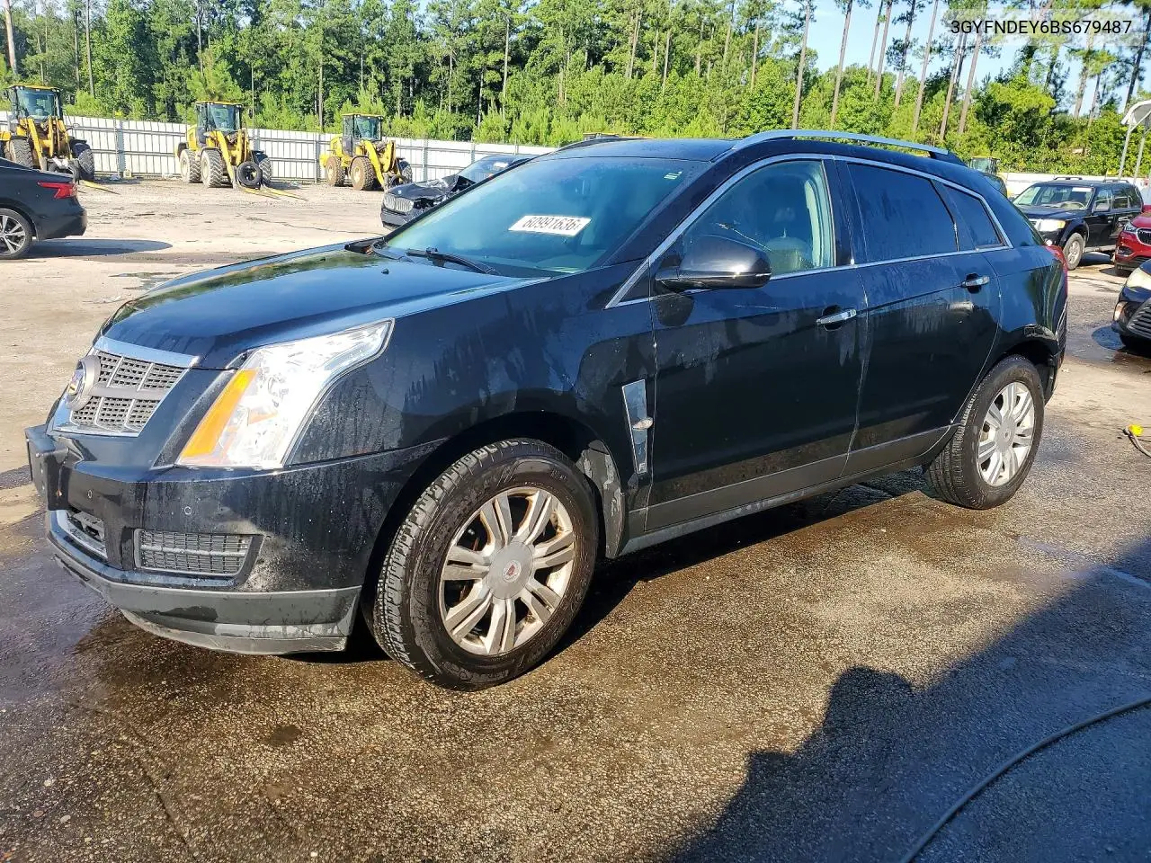 2011 Cadillac Srx Luxury Collection VIN: 3GYFNDEY6BS679487 Lot: 60991636