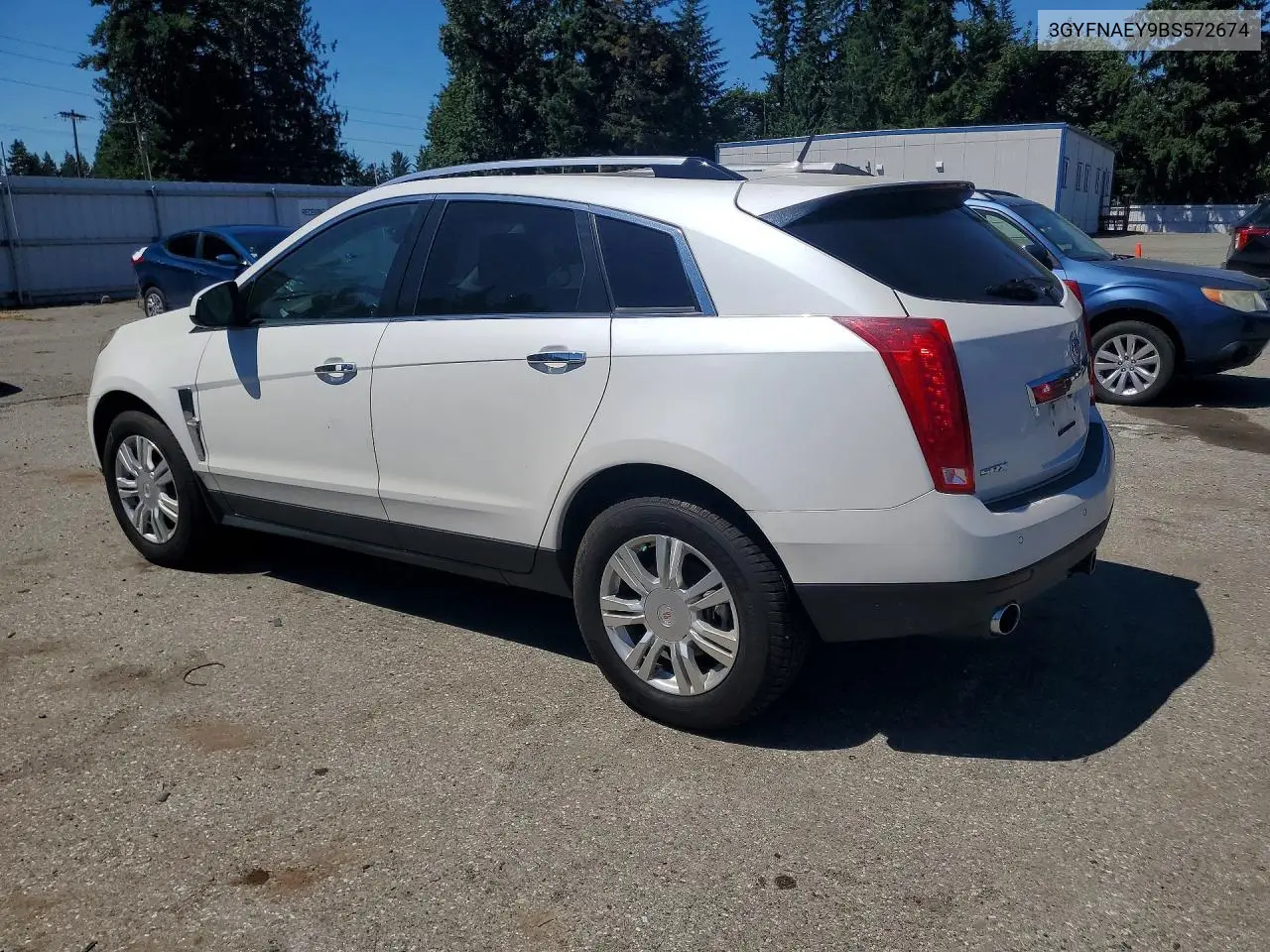 2011 Cadillac Srx Luxury Collection VIN: 3GYFNAEY9BS572674 Lot: 61253876