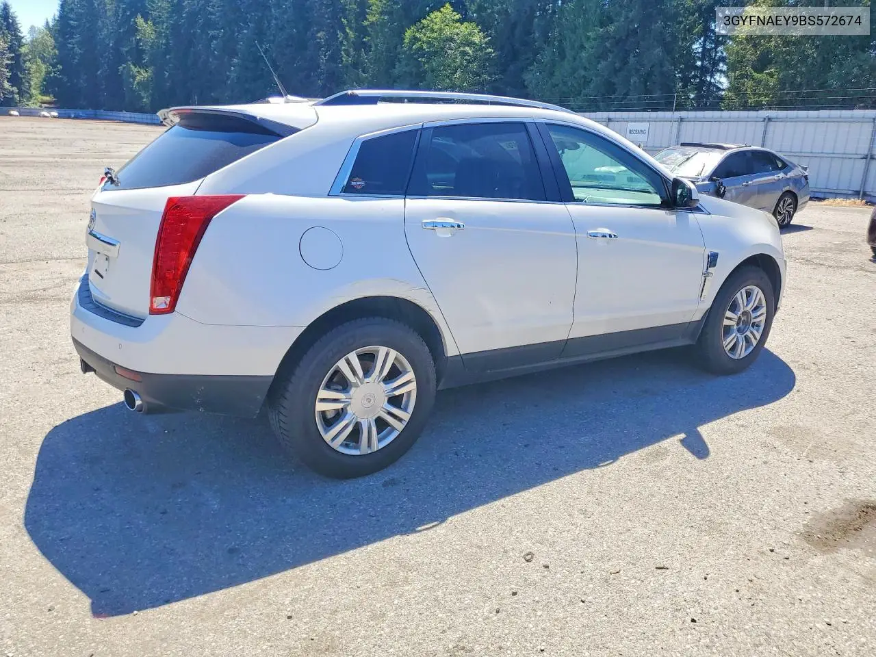 2011 Cadillac Srx Luxury Collection VIN: 3GYFNAEY9BS572674 Lot: 61253876