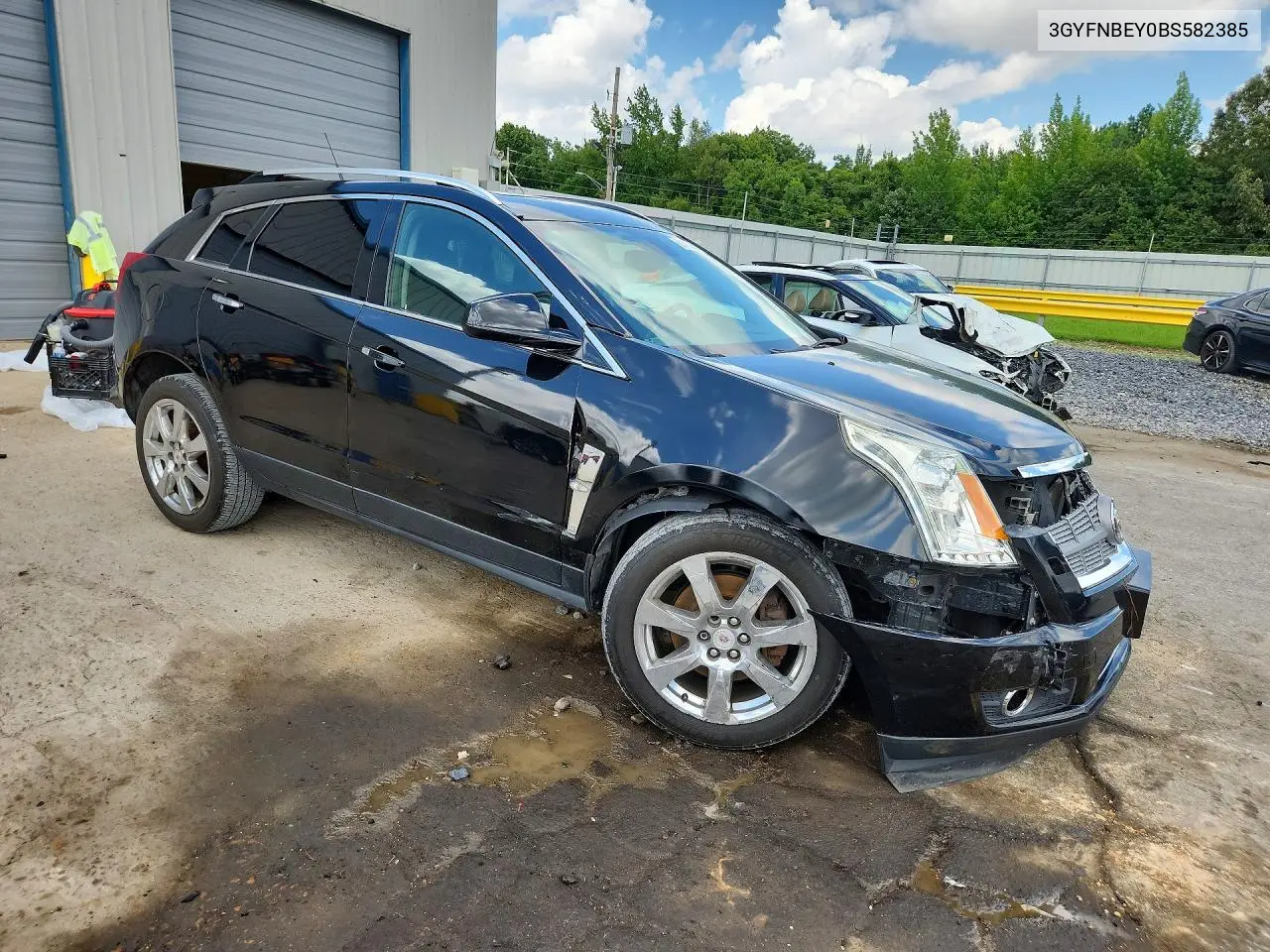 2011 Cadillac Srx Performance Collection VIN: 3GYFNBEY0BS582385 Lot: 61432576