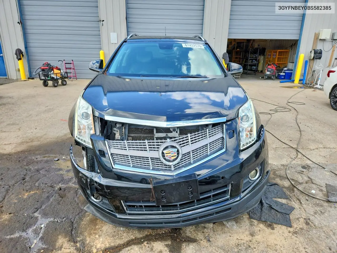 2011 Cadillac Srx Performance Collection VIN: 3GYFNBEY0BS582385 Lot: 61432576