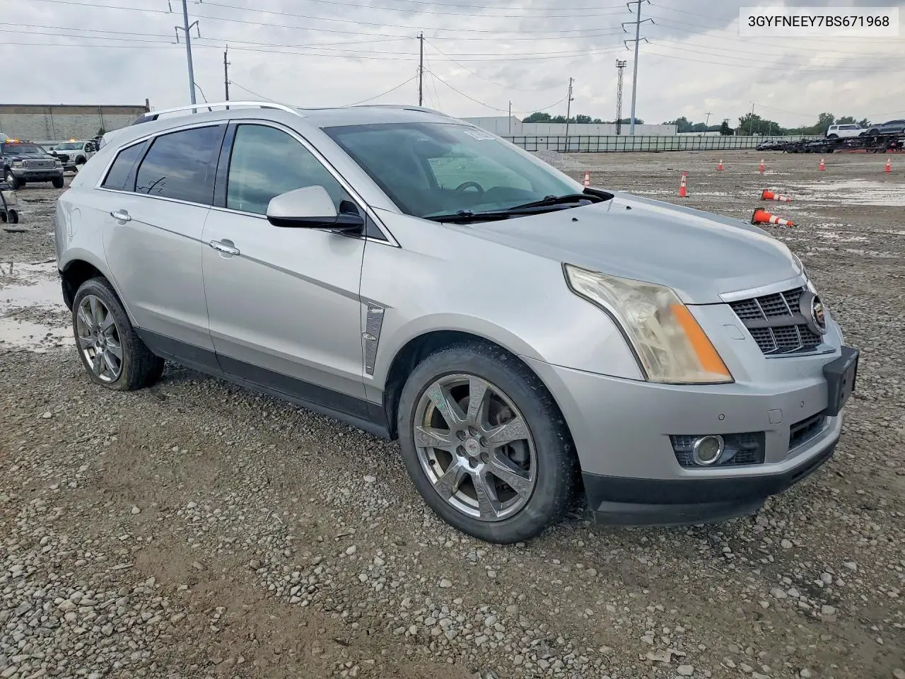 2011 Cadillac Srx Performance Collection VIN: 3GYFNEEY7BS671968 Lot: 61760346