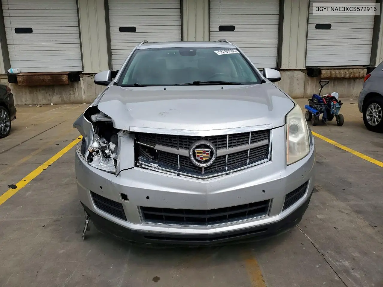 2012 Cadillac Srx Luxury Collection VIN: 3GYFNAE3XCS572916 Lot: 58700936