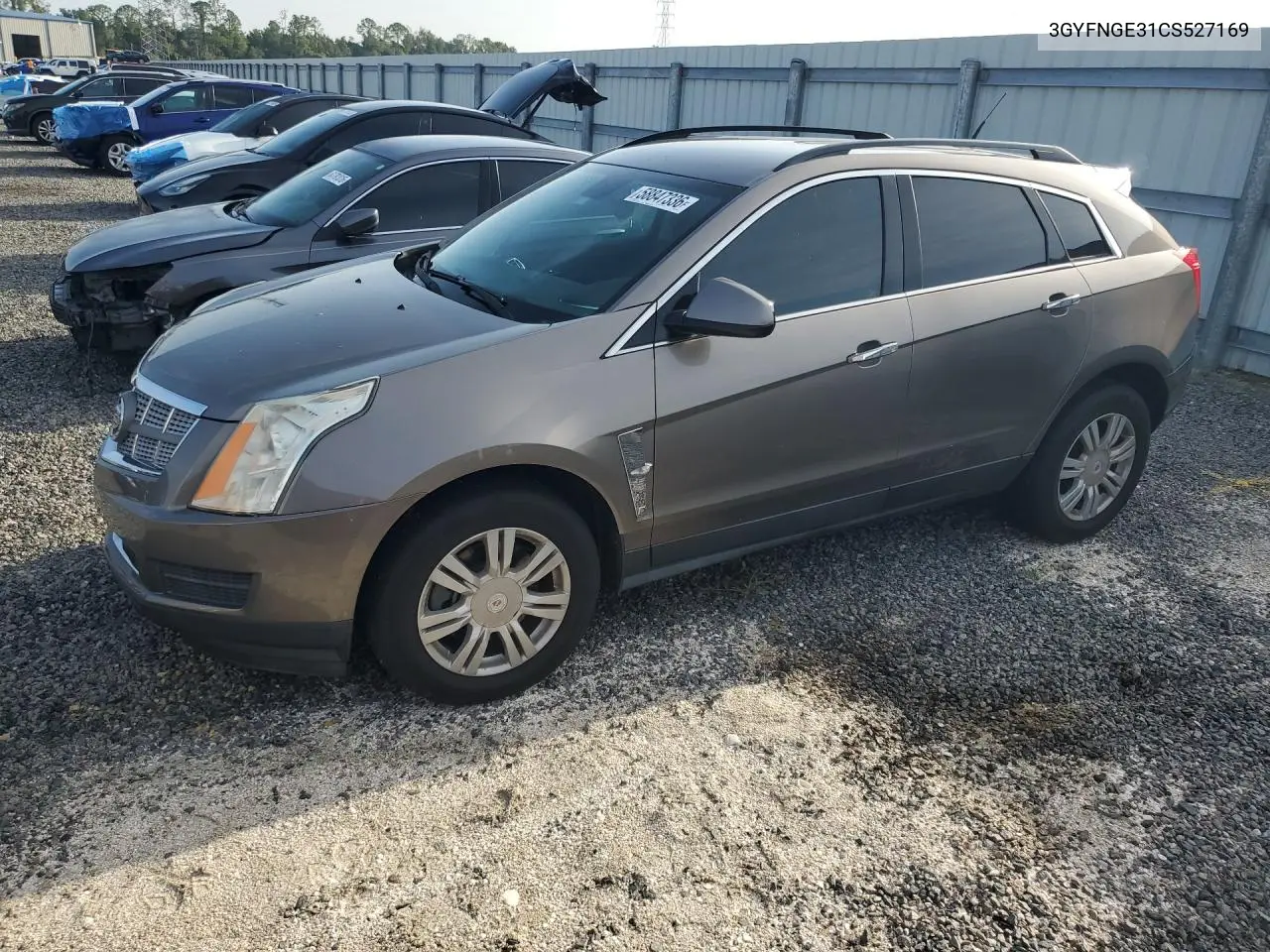 3GYFNGE31CS527169 2012 Cadillac Srx