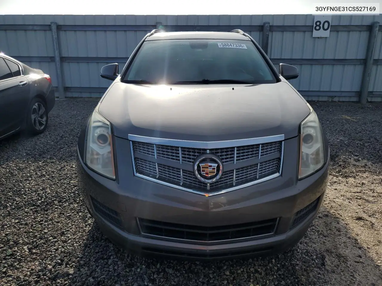 3GYFNGE31CS527169 2012 Cadillac Srx